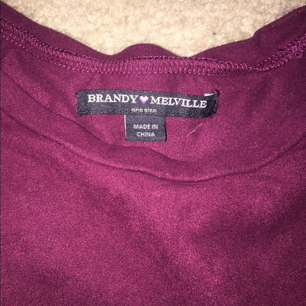 Never worn burgundy-purple t-shirt dress